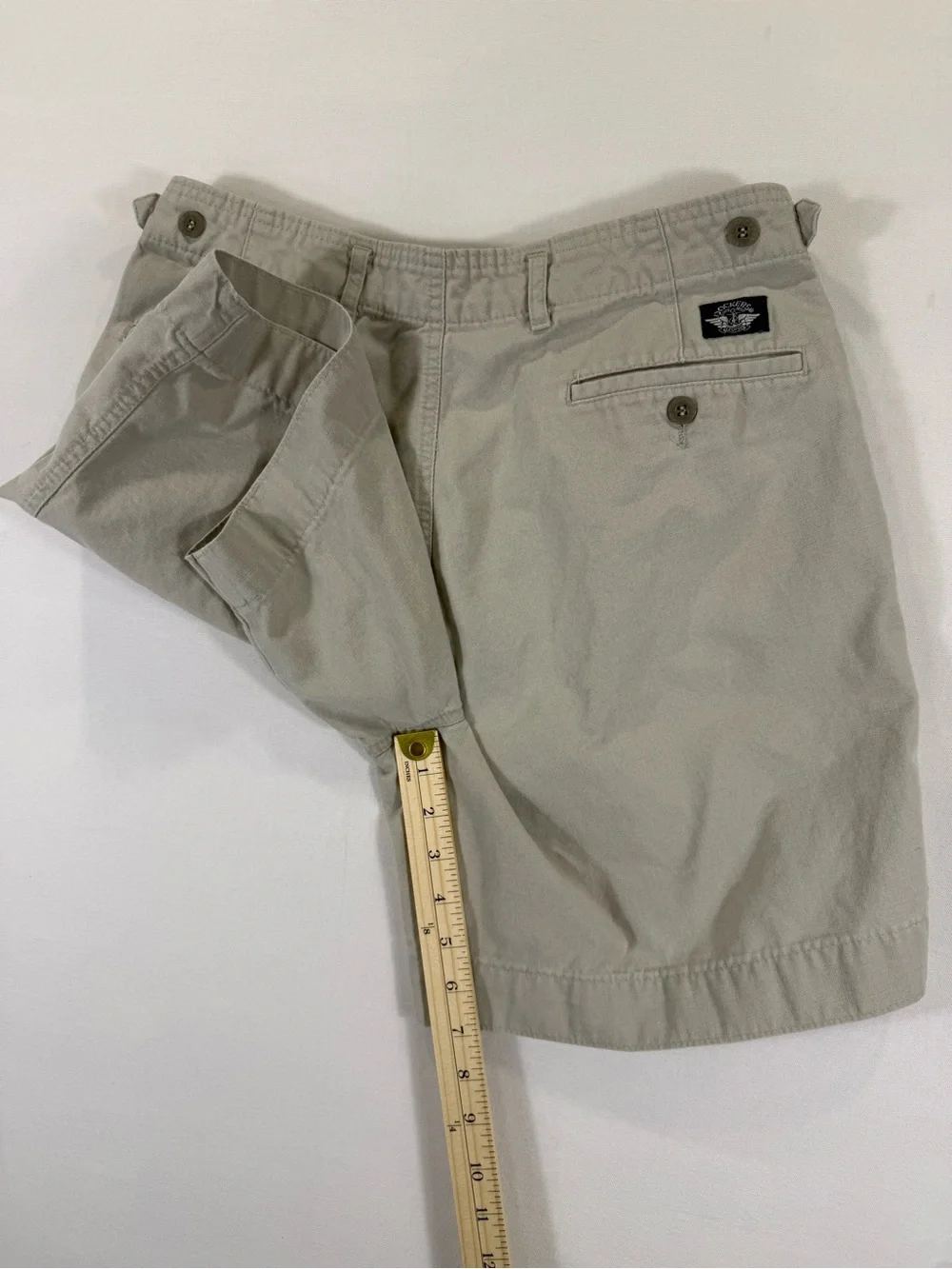 Dockers Men’s Flat Front Pleated Shorts - Light Gray